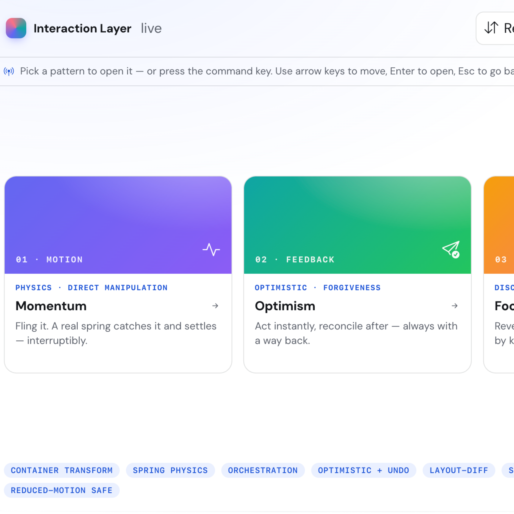 The Interaction Layer, a masterclass in interaction design